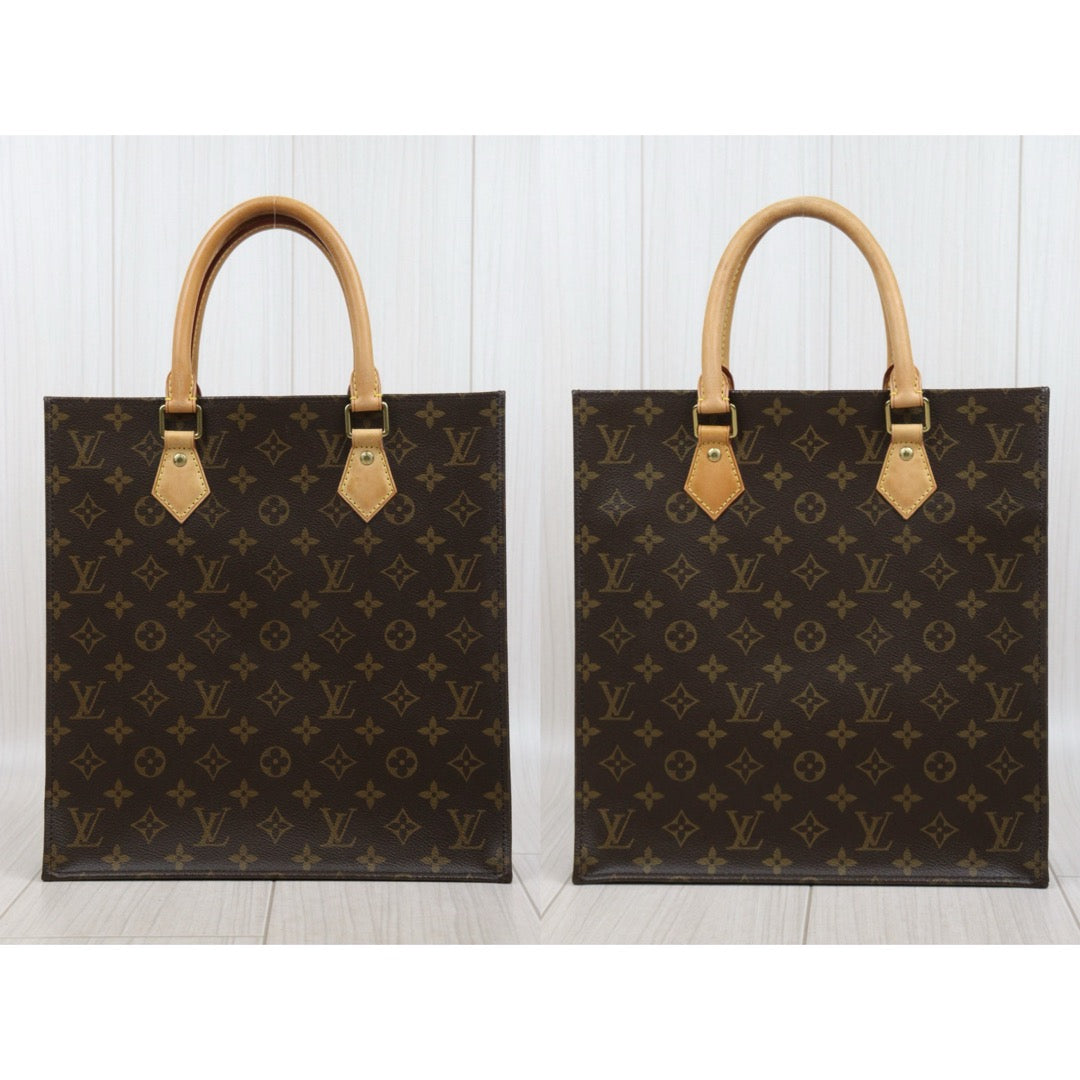 Include Entrupy Certificate of Authenticity｜Good ( Rank AB) ｜ Louis Vuitton  Monogram Sac Plat Tote HandBag Shoulder Bag PM｜26011501