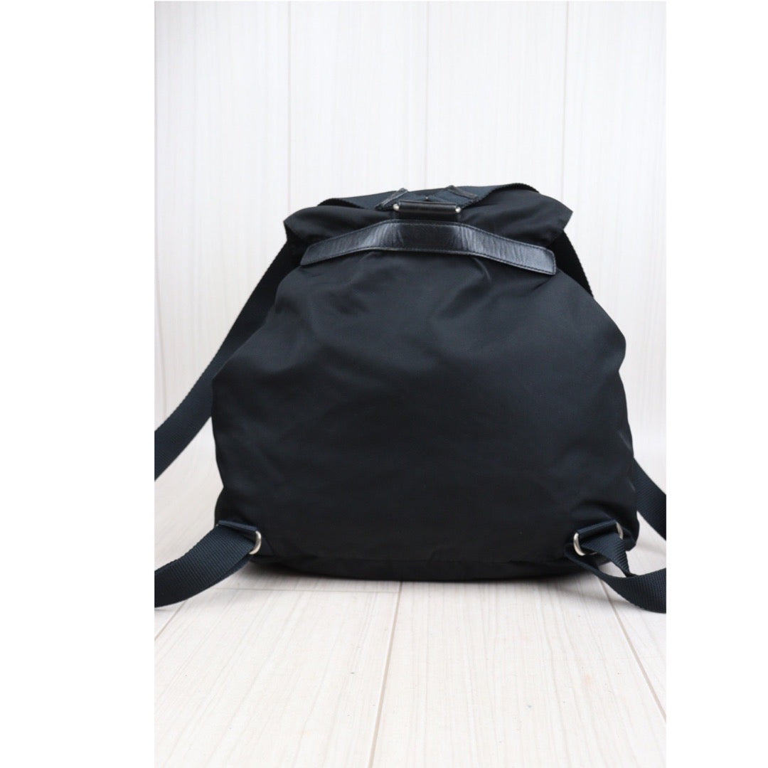 Rank AB｜Prada Nylon Backpack Medium Black｜V23110922