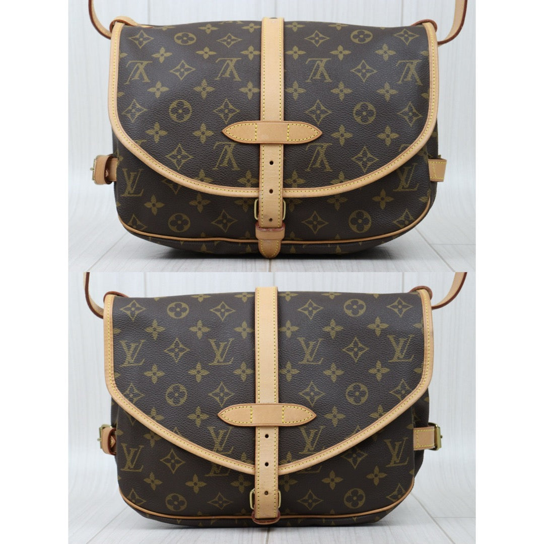 Good ( Rank AB)｜ LV Monogram Saumur 30 Shoulder Bag｜24121923