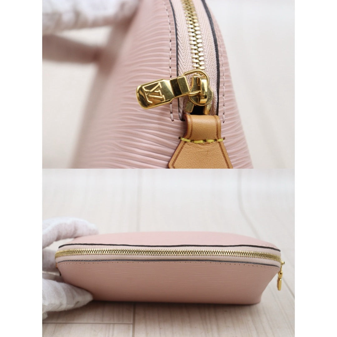 Very Good ( Rank A) ｜ LV Epi Cosmetic Pouch Pink IC Chips Model ｜25070304