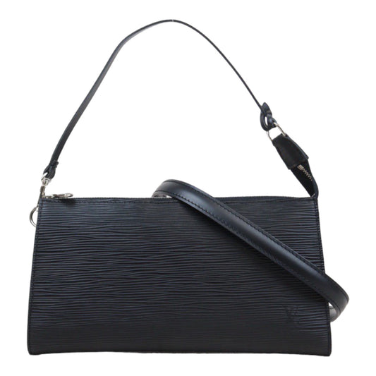 Rank SA ｜LV Epi Pochette Accessoir Handbag With Shoulder Strap Black｜24031304