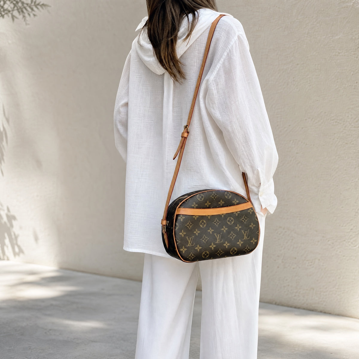 Include Entrupy Certificate of Authenticity｜Good ( Rank AB)｜Louis Vuitton Monogram Blower Shoulder Bag｜26082008