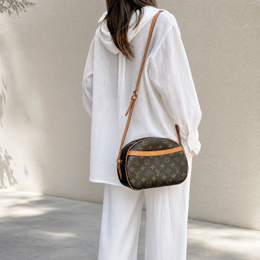 Include Entrupy Certificate of Authenticity｜Good ( Rank AB)｜Louis Vuitton Monogram Blower Shoulder Bag｜26082008