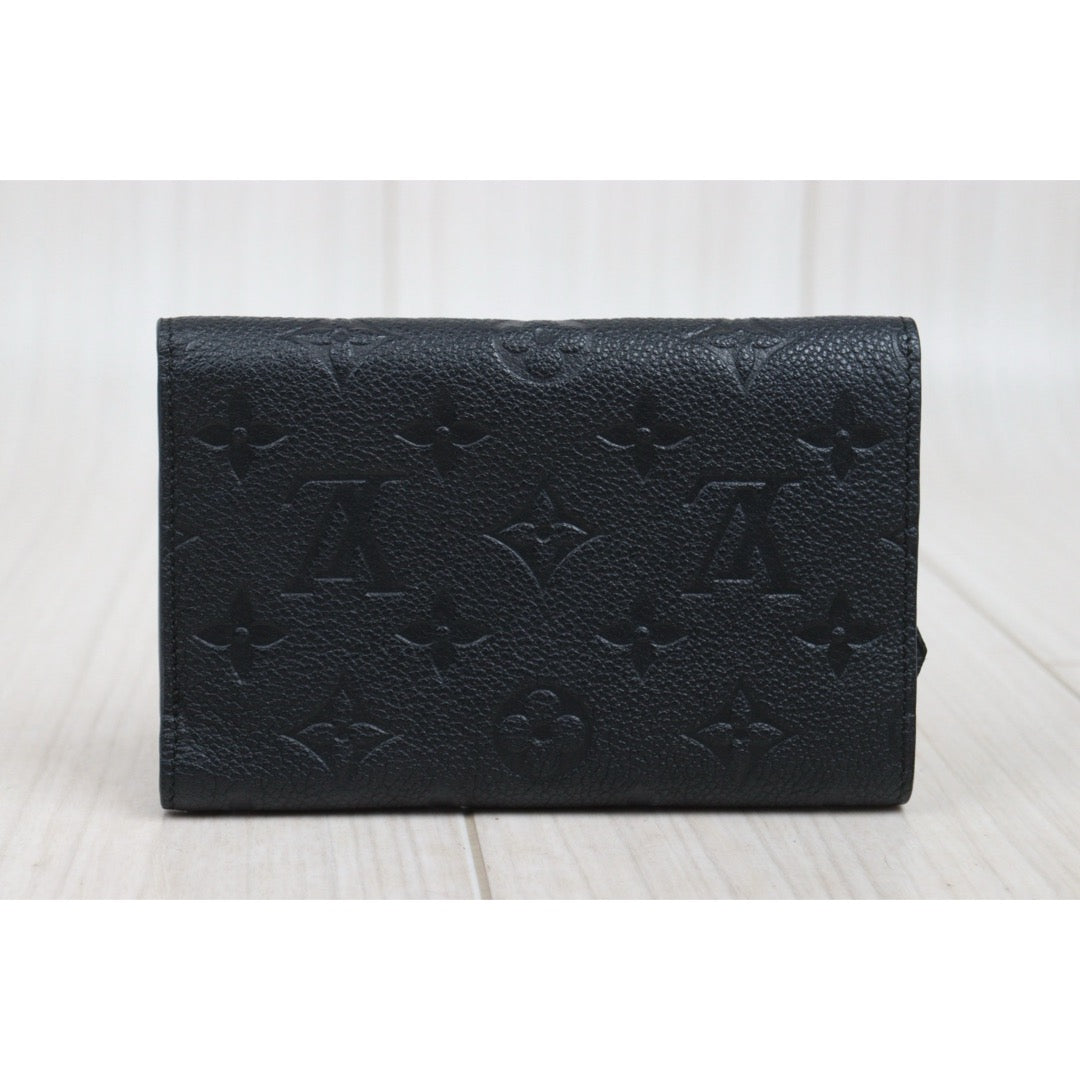 Very Good ( Rank A)｜  LV Monogram Skin Calf Black Wallet ｜25100702