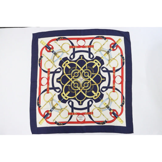 Very Good ( Rank A) ｜ HERMES Eperon D'or Scarf 90｜V25110604