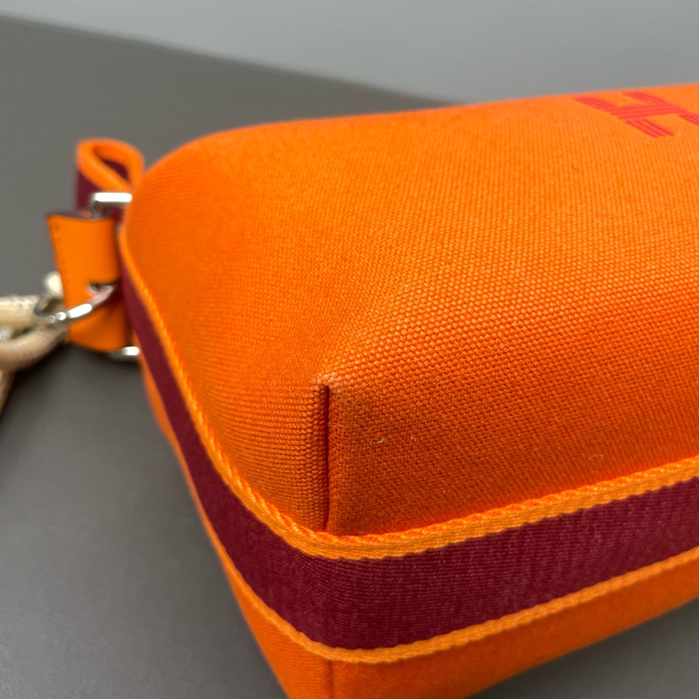 Very Good ( Rank A) ｜ HERMES Bride-A-Brac Canvas  Handbag