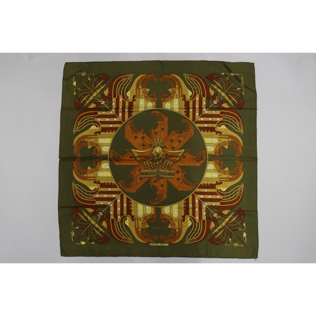 Very Good ( Rank A) ｜ HERMES Proues Scarf 90｜V25110606