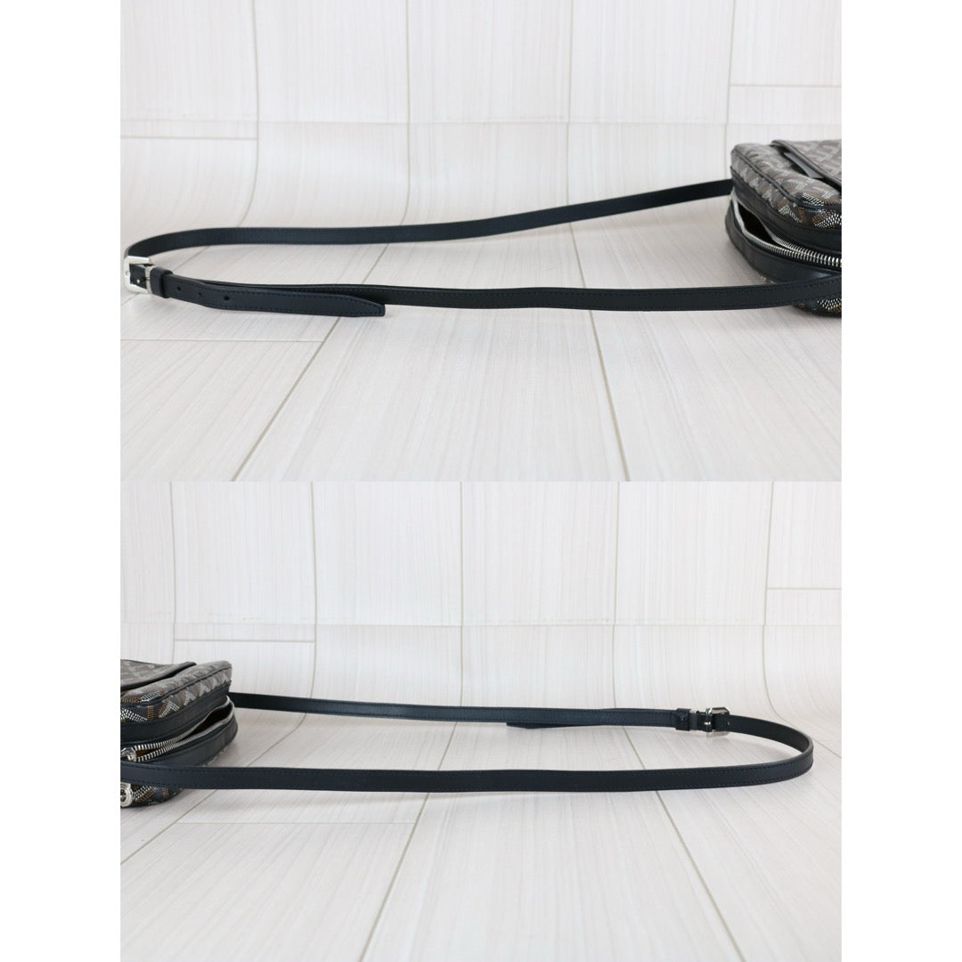 Very Good ( Rank A) ｜ Goyard Cap Vert Shoulder Bag Black｜S25070710