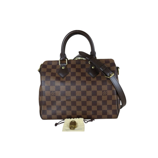 Very Good ( Rank A)｜ LV Damier Speedy 25 Hand Bag With Shoulder Strap｜X26011105