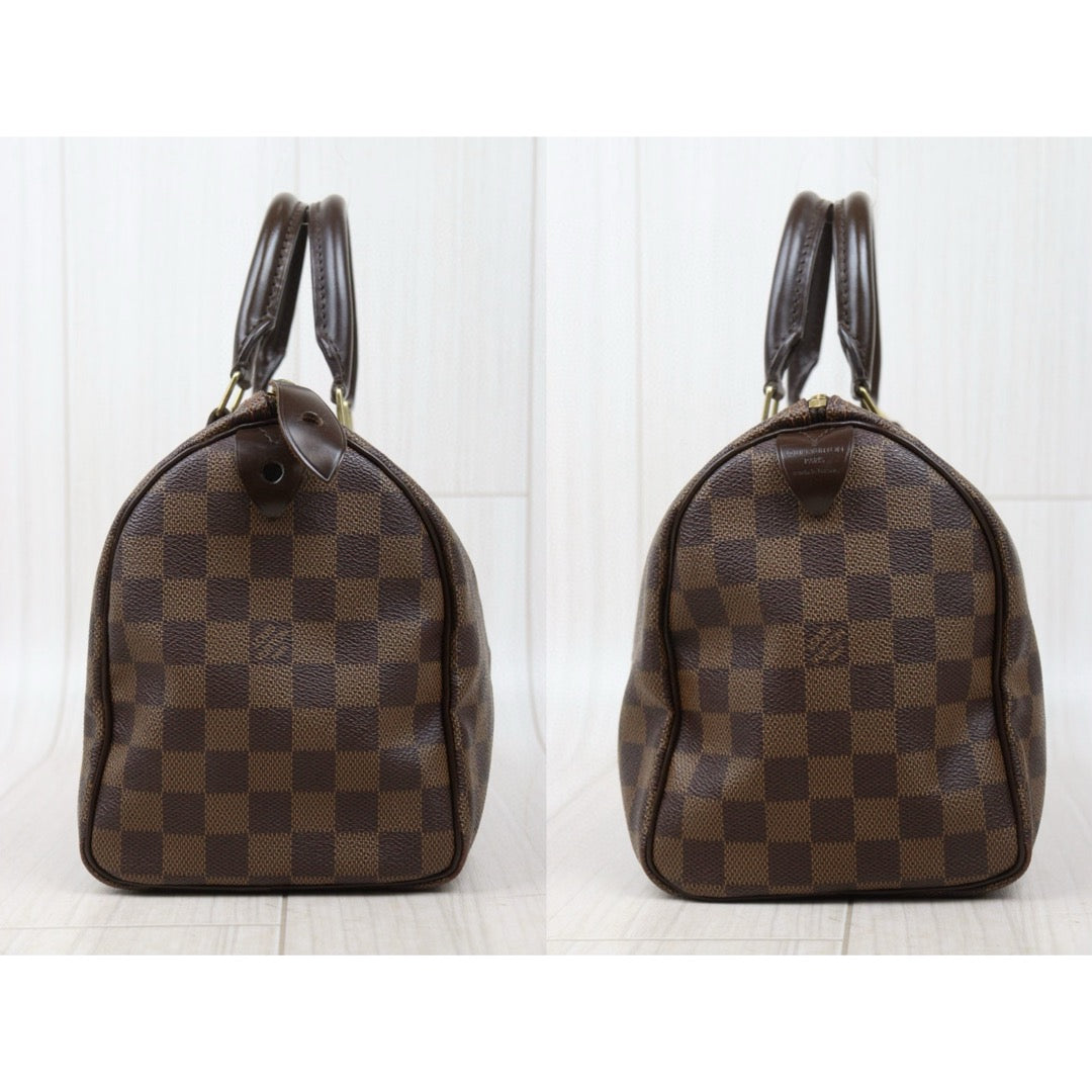 Good ( Rank AB)｜ LV Damier Speedy 25 Hand Bag ｜25011605