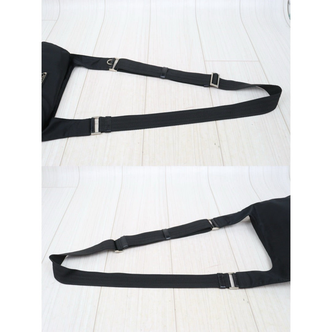 Good ( Rank AB)｜Prada Nylon ShoulderBag Black｜25051707