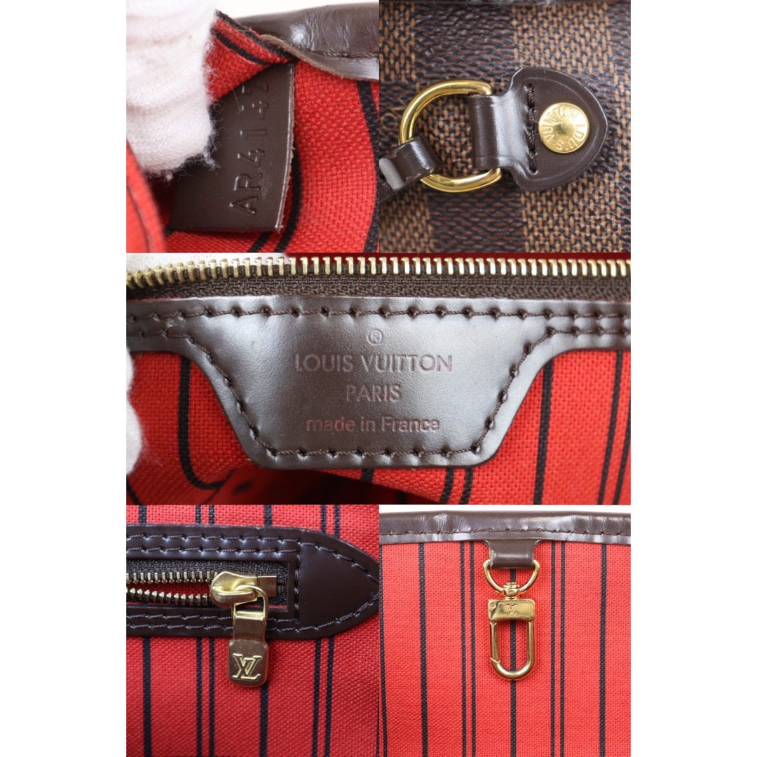 Good ( Rank AB)｜ LV Damier Neverfull PM  With Pouch｜24070415