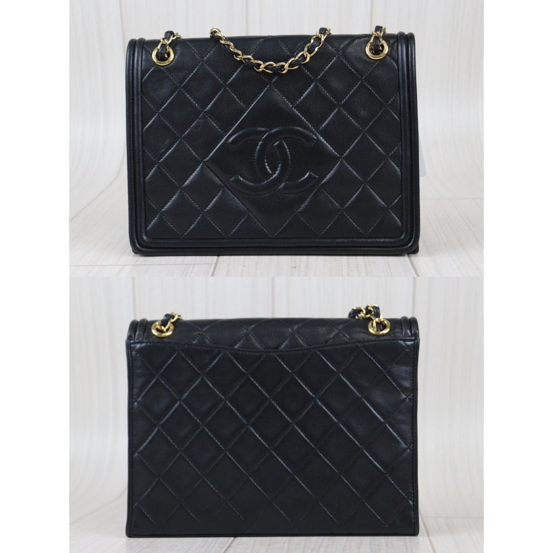 Rank AB ｜ CHANEL Vintage Matrasse 23 Shoulder Bag Black Made In 1989～1991 Year｜23092810