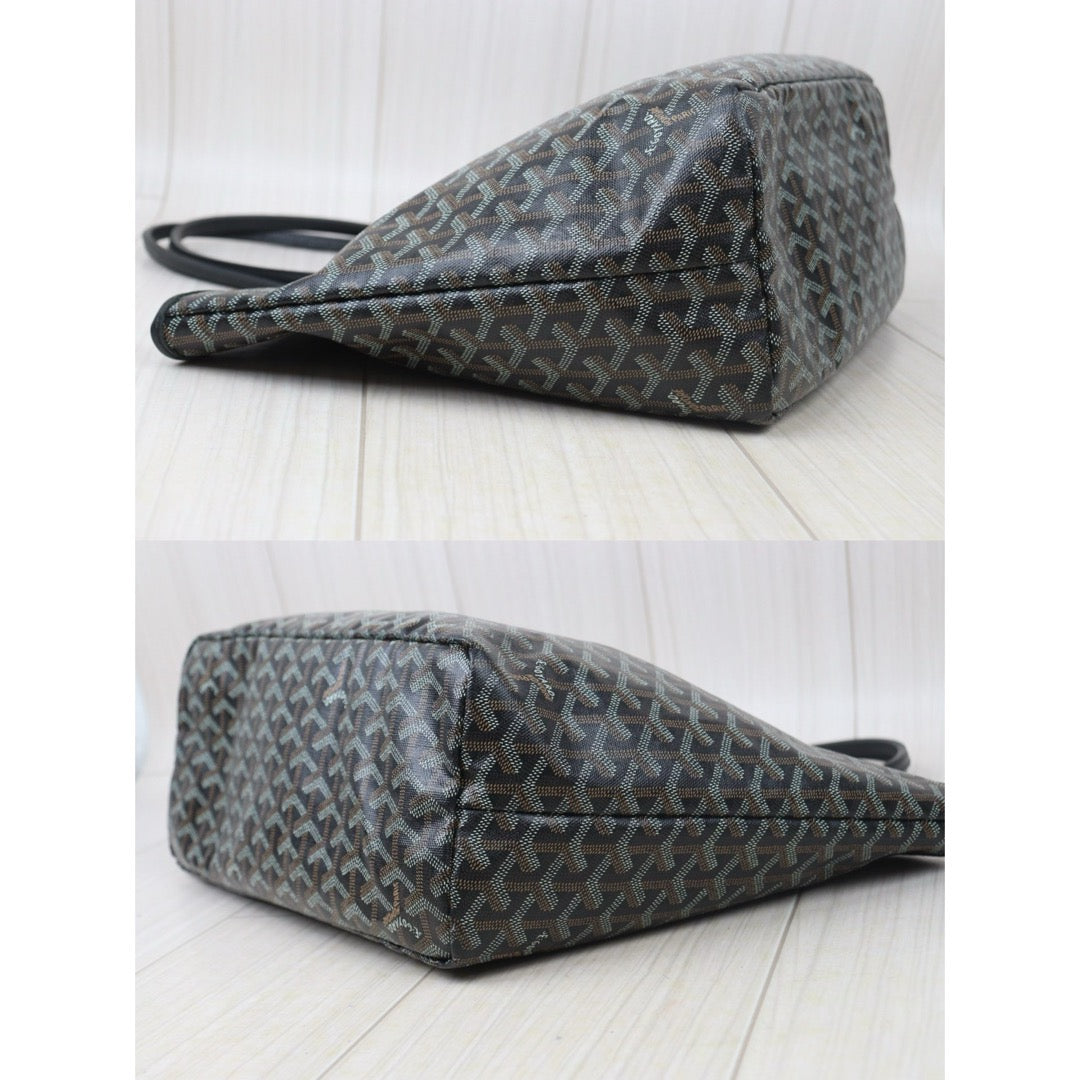 Very Good ( Rank A) ｜ Goyard Saint-Louis PM Tote Bag Black｜S24092814