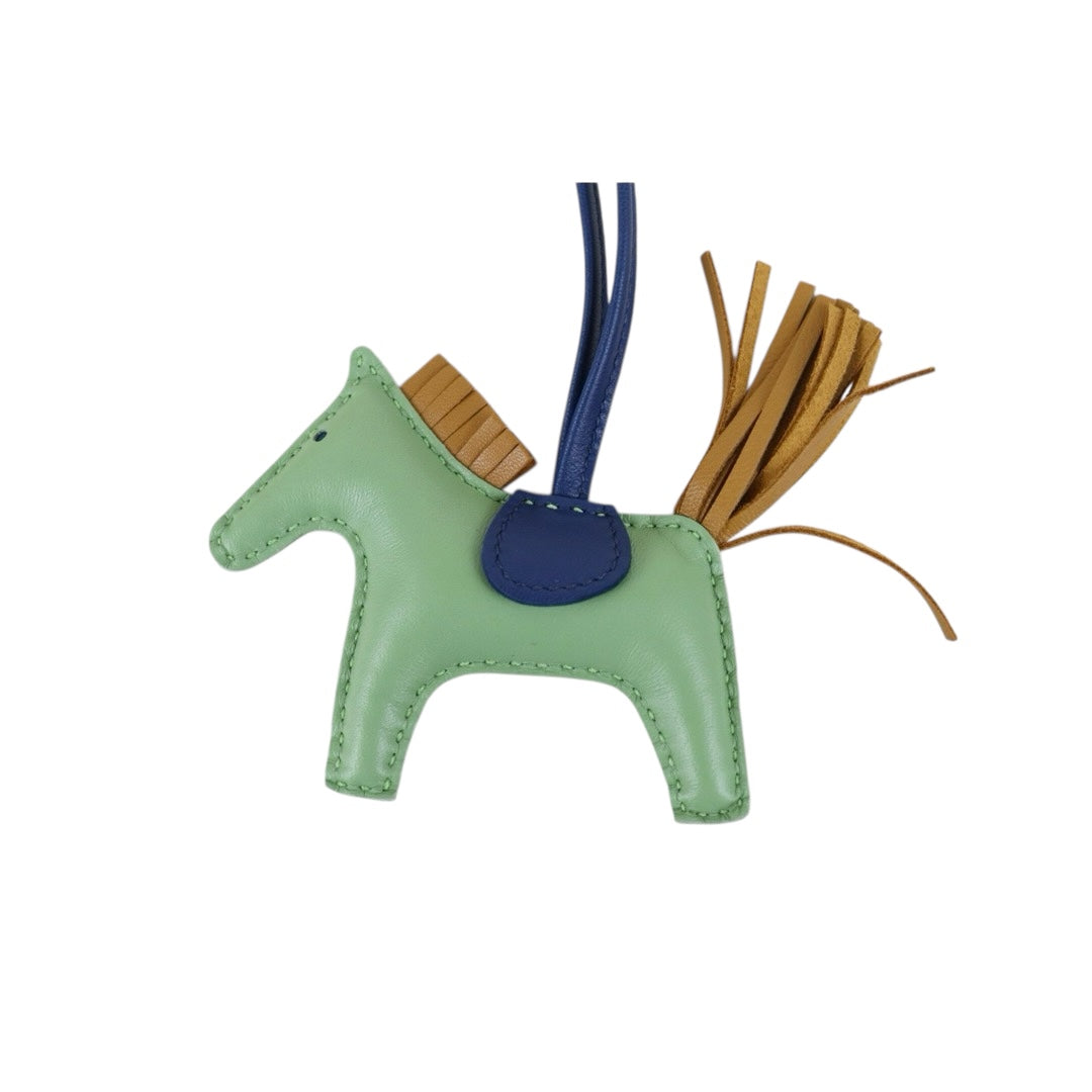 Excellent（Rank SA)｜ HERMES Rodeo PM Bag Charm Green｜H25081806