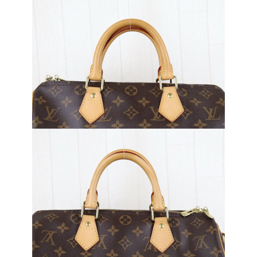 Good ( Rank AB) ｜ LV Monogram Speedy 30 Hand Bag With Shoulderstrap｜S25090109