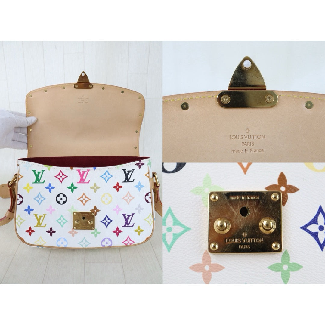 Include Entrupy Certificate of Authenticity｜Very Good ( Rank A)｜Louis Vuitton Takashi Murakam Multi Monogram Sologne ShoulderBag｜S26051515