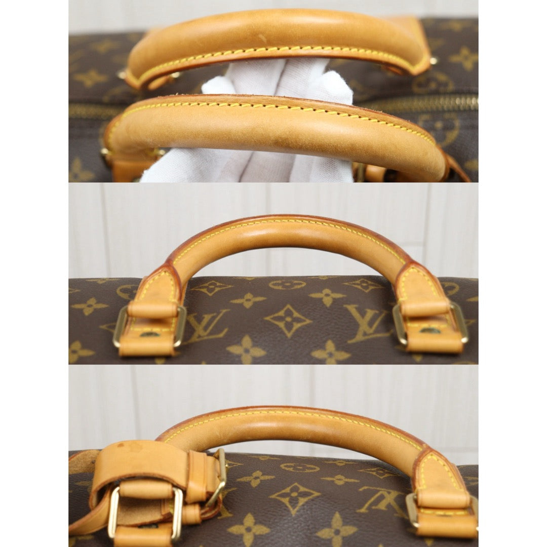 Include Entrupy Certificate of Authenticity｜Good ( Rank AB) ｜ Louis Vuitton Monogram Keepall Bandouliere 50 Handbag Shoulder Bag｜26042811