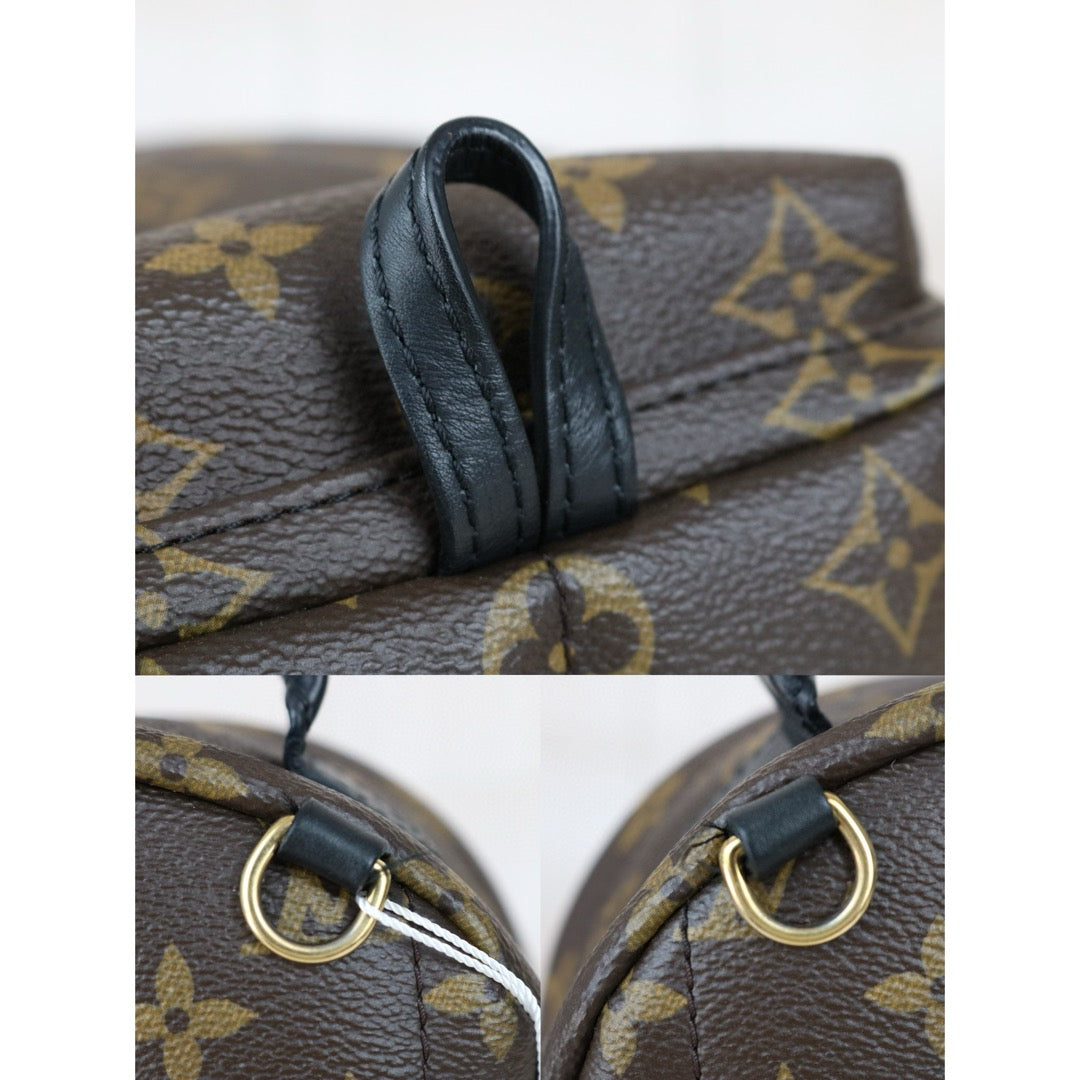 Very Good ( Rank A) ｜  LV Monogram Coated Canvas Mini Palm Springs Backpack｜W25050101
