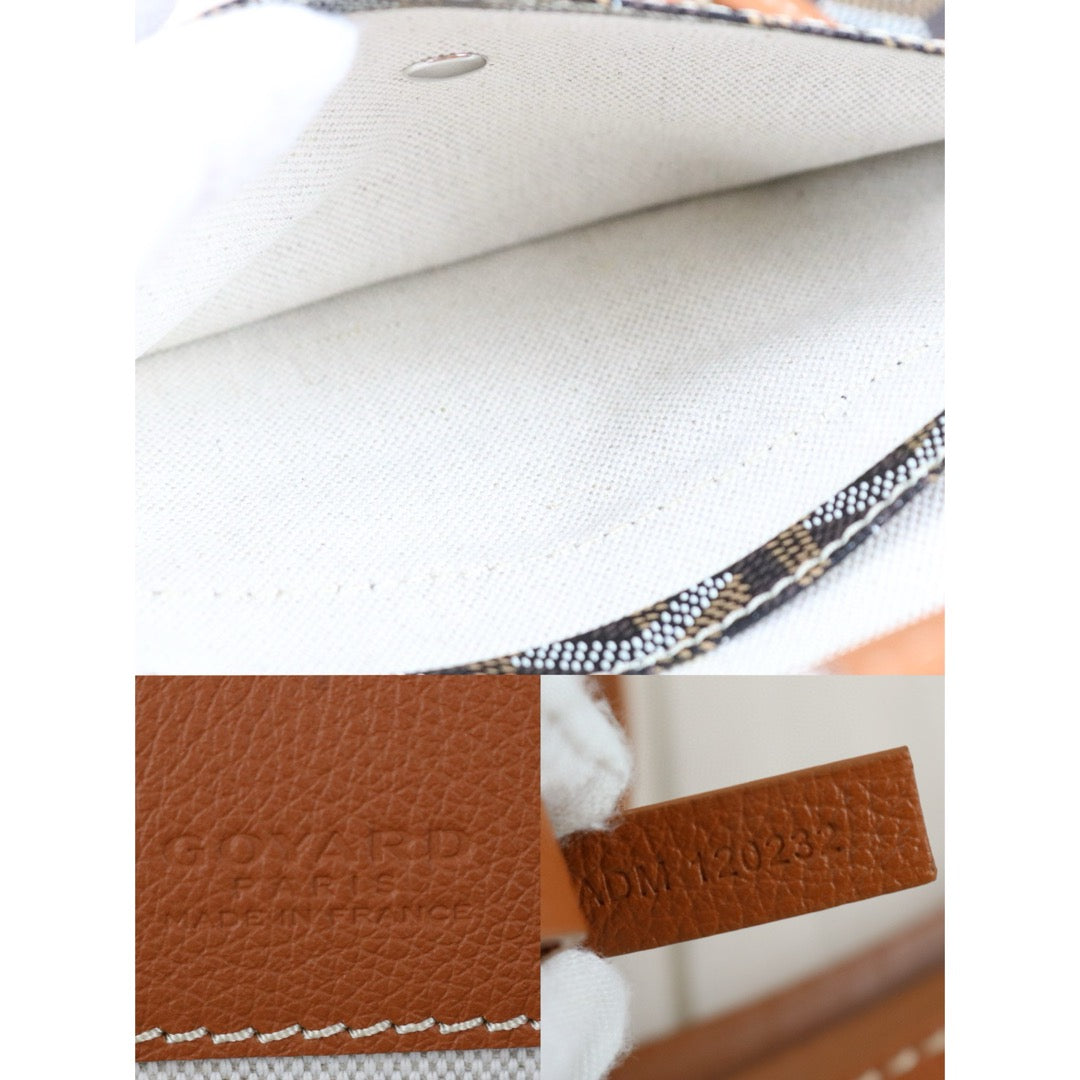 Very Good ( Rank A)｜ Goyard Saint Luois PM Tote Bag Brown｜J25042406