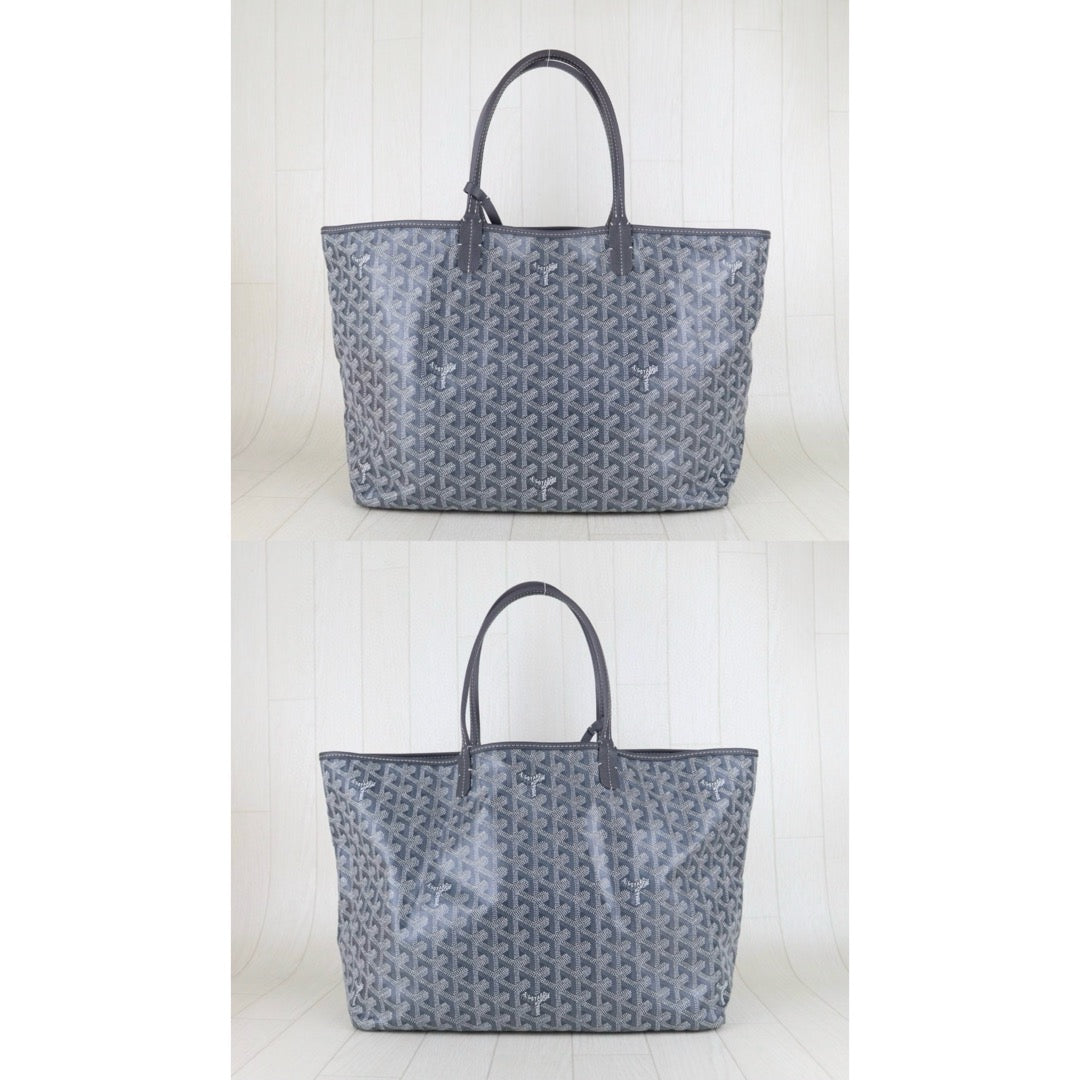 Very Good ( Rank A)｜ Goyard Saint-Louis PM Tote Bag Grey｜H25011324