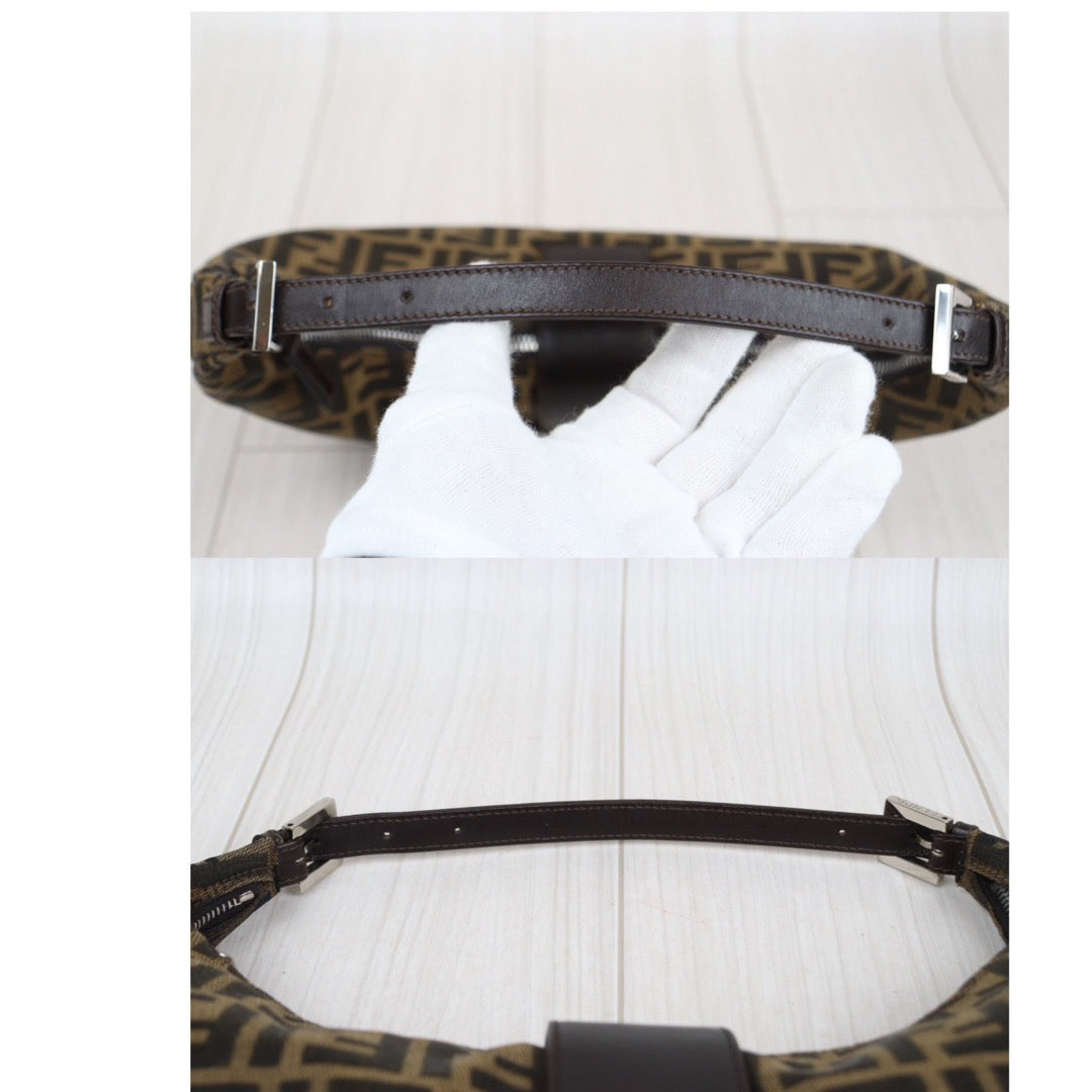 Rank A ｜ FENDI Zucca Shoulder Bag ｜24030129