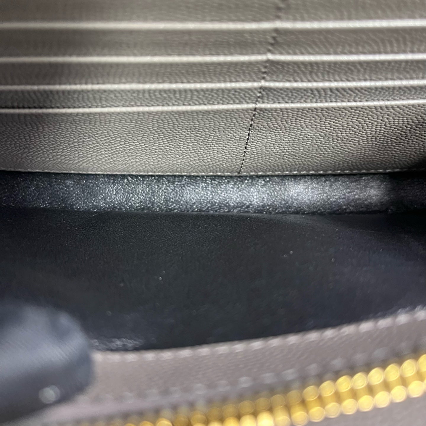 Saint Laurent YSL Caviar Skin Shoulder Bag