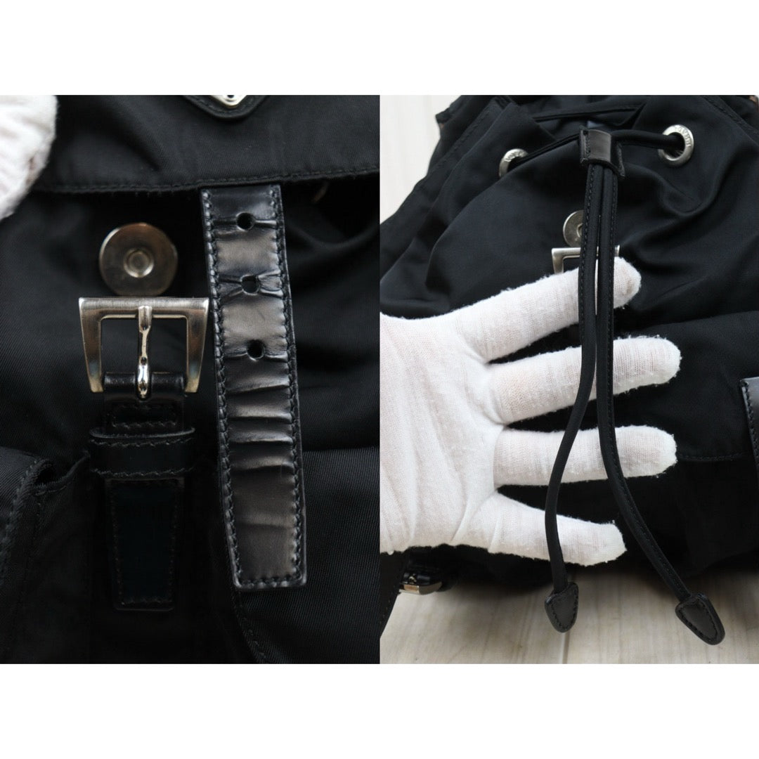 Good ( Rank AB)｜Prada Nylon Backpack Small Black｜25060903
