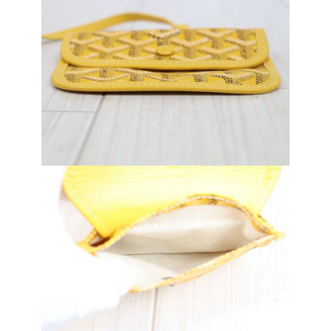 Good ( Rank AB) ｜ Goyard Anjou Vintage Mini Tote Bag Yellow Made In 2005Year｜Y25110423