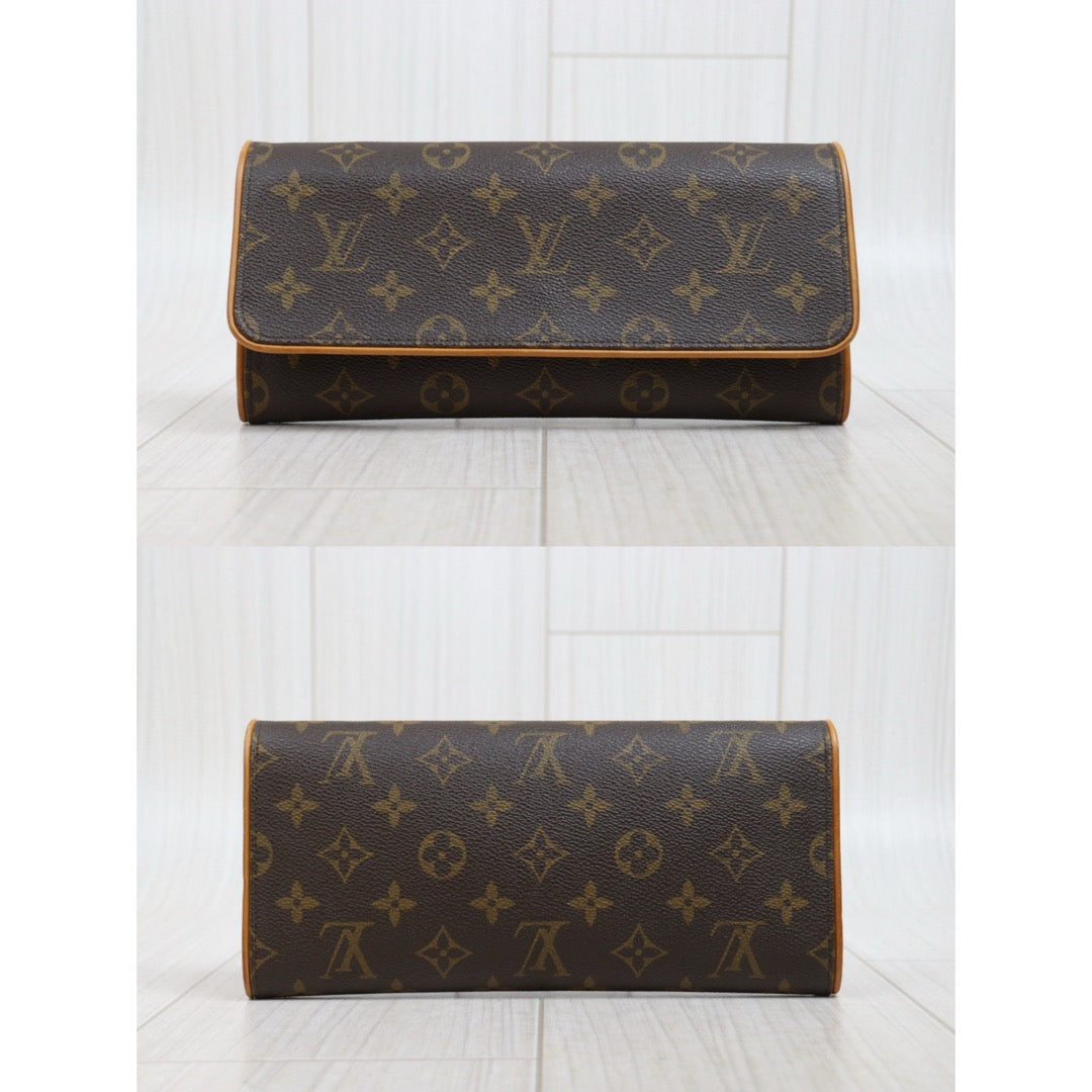 Include Entrupy Certificate of Authenticity｜Good ( Rank AB)｜ Louis Vuitton Monogram Pochette Twin GM Shoulder Bag｜26042001