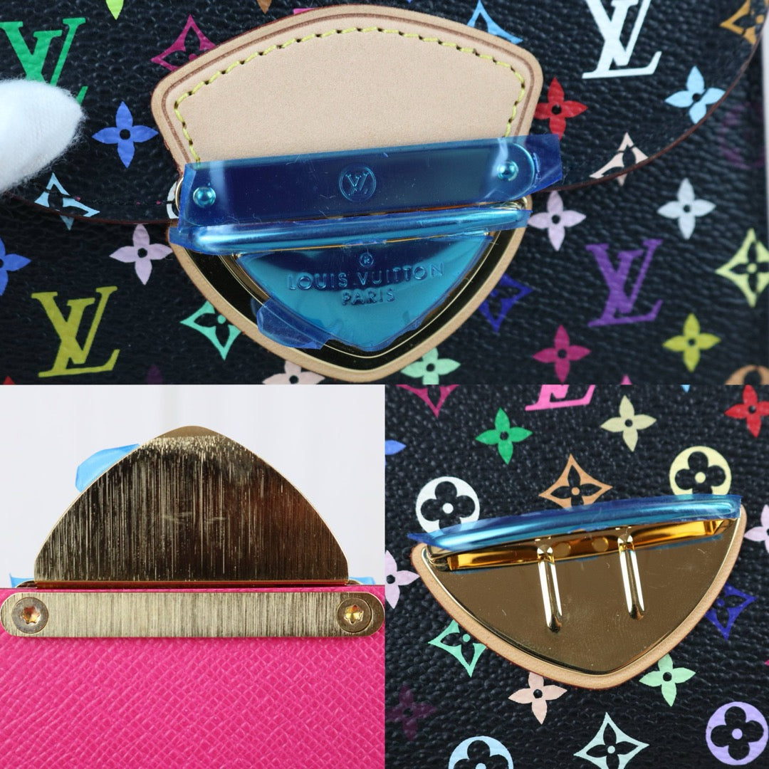 Include Entrupy Certificate of Authenticity｜Excellent（Rank SA）｜Full Set  Louis Vuitton Monogram  Multicolor Portefeuille Joy Wallet ｜X26041107