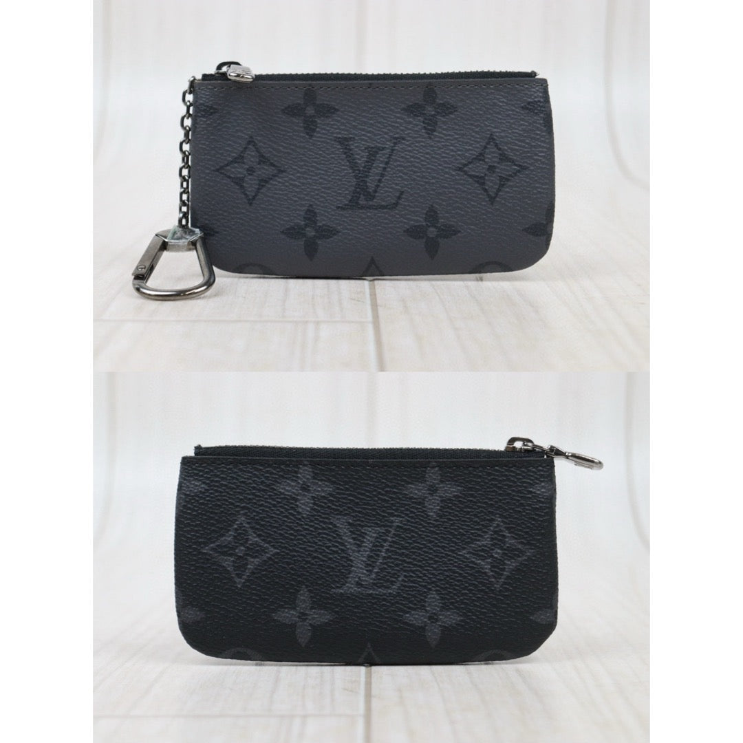 Very Good ( Rank A)｜LV Monogram Pochette Cre Black｜Q25013121