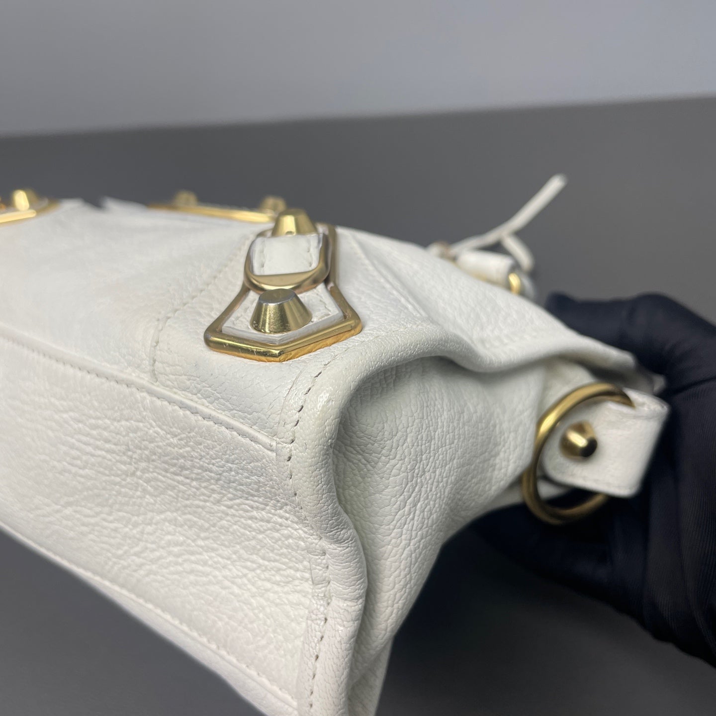 Balenciaga Calf Leather  Le City  Shoulder Bag