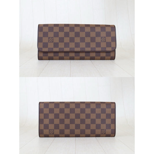 Include Entrupy Certificate of Authenticity｜Very Good ( Rank A) ｜ Louis Vuitton  Damier Pochette Twin GM  ｜H25112803