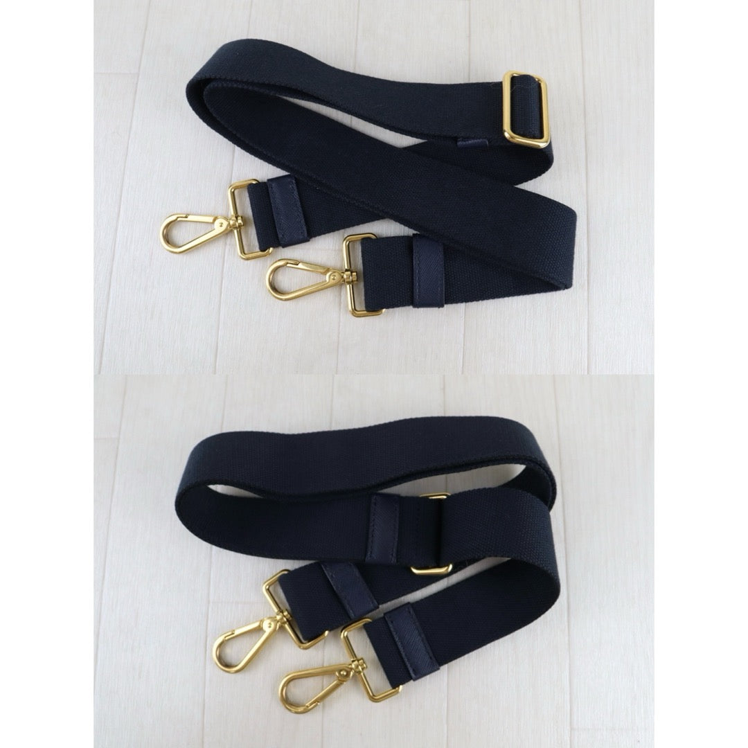 Include Entrupy Certificate of Authenticity｜Good ( Rank AB)｜  PRADA Canvas 2 Way Handbag Shoulder Bag Blue｜S26052001