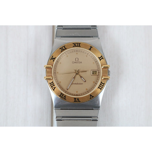 Very Good ( Rank A) ｜ OMEGA  18k Gold Plated Quartz Watch ｜X24090401