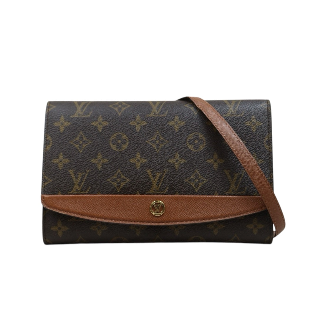 Include Entrupy Certificate of Authenticity｜Good ( Rank AB)｜ Louis Vuitton Monogram Bordeaux MM Shoulder Bag ｜26040703