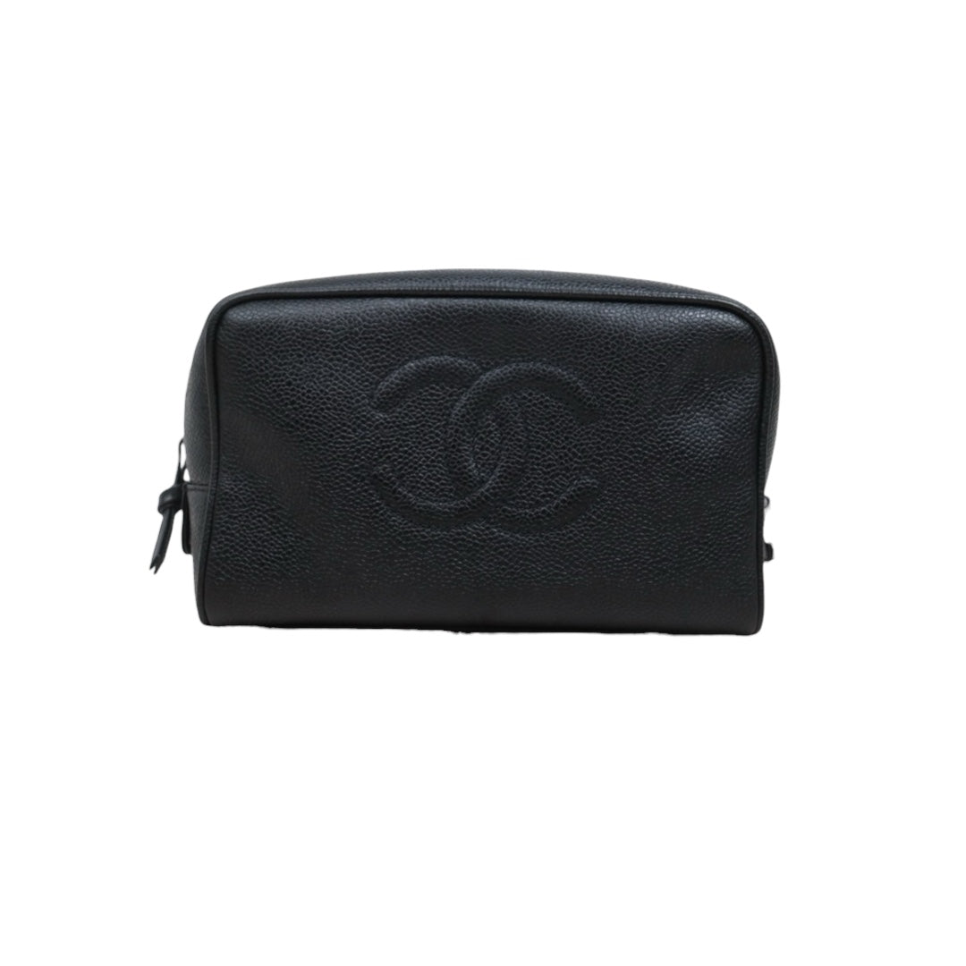Very Good ( Rank A)｜ CHANEL Caviar Skin Vanity Handbag  Made In 1996～1997Year ｜25120607