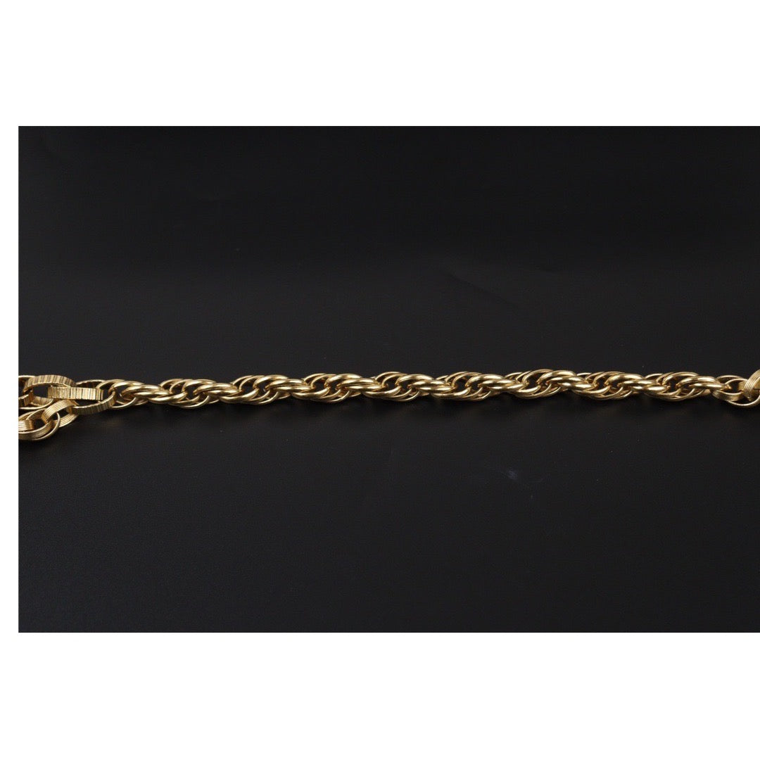 Rank A ｜ CHANEL 24K Gold Plated Waist Chain｜Q24032918