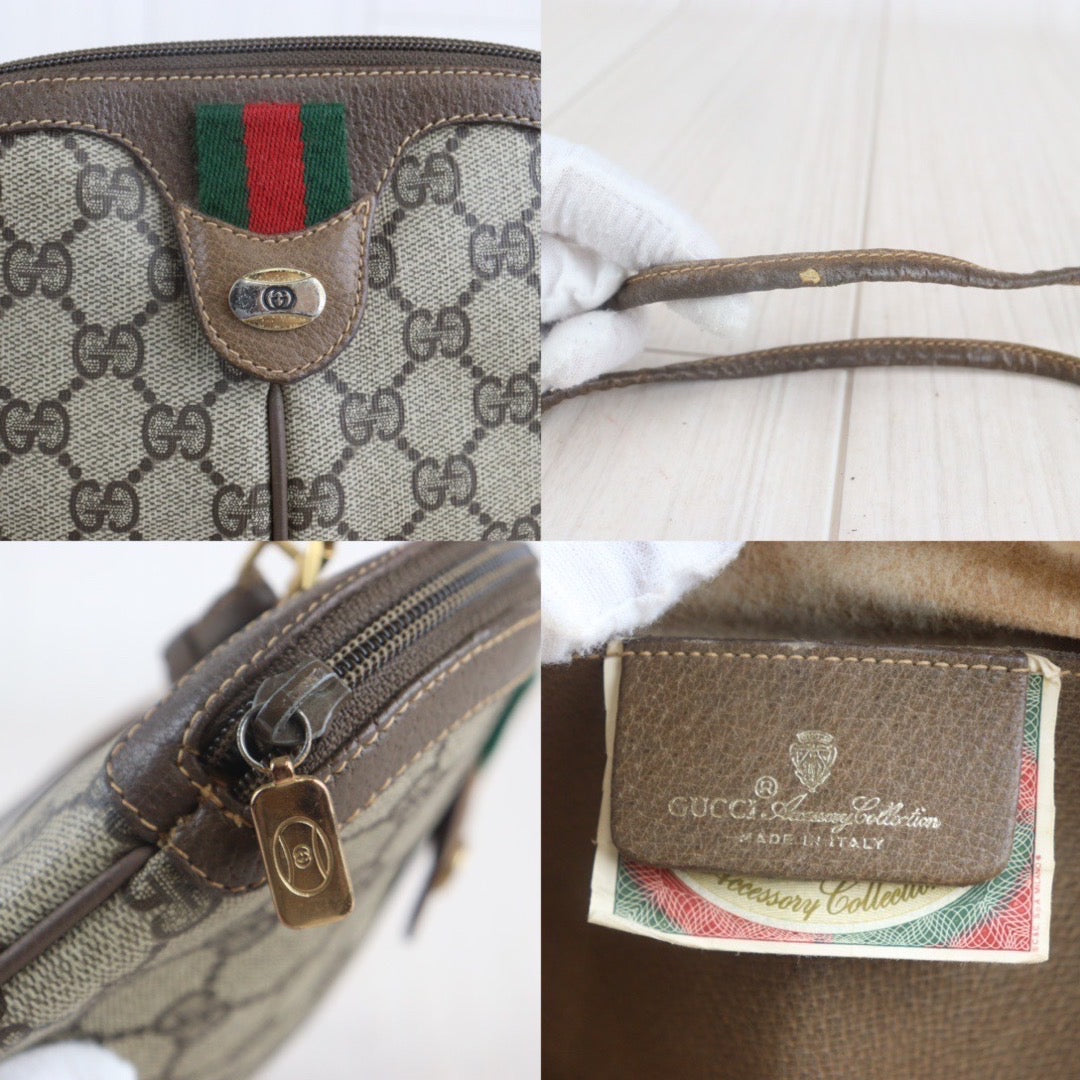 Rank AB ｜ GUCCI Vintage GG Campus Shoulder Bag ｜23060606