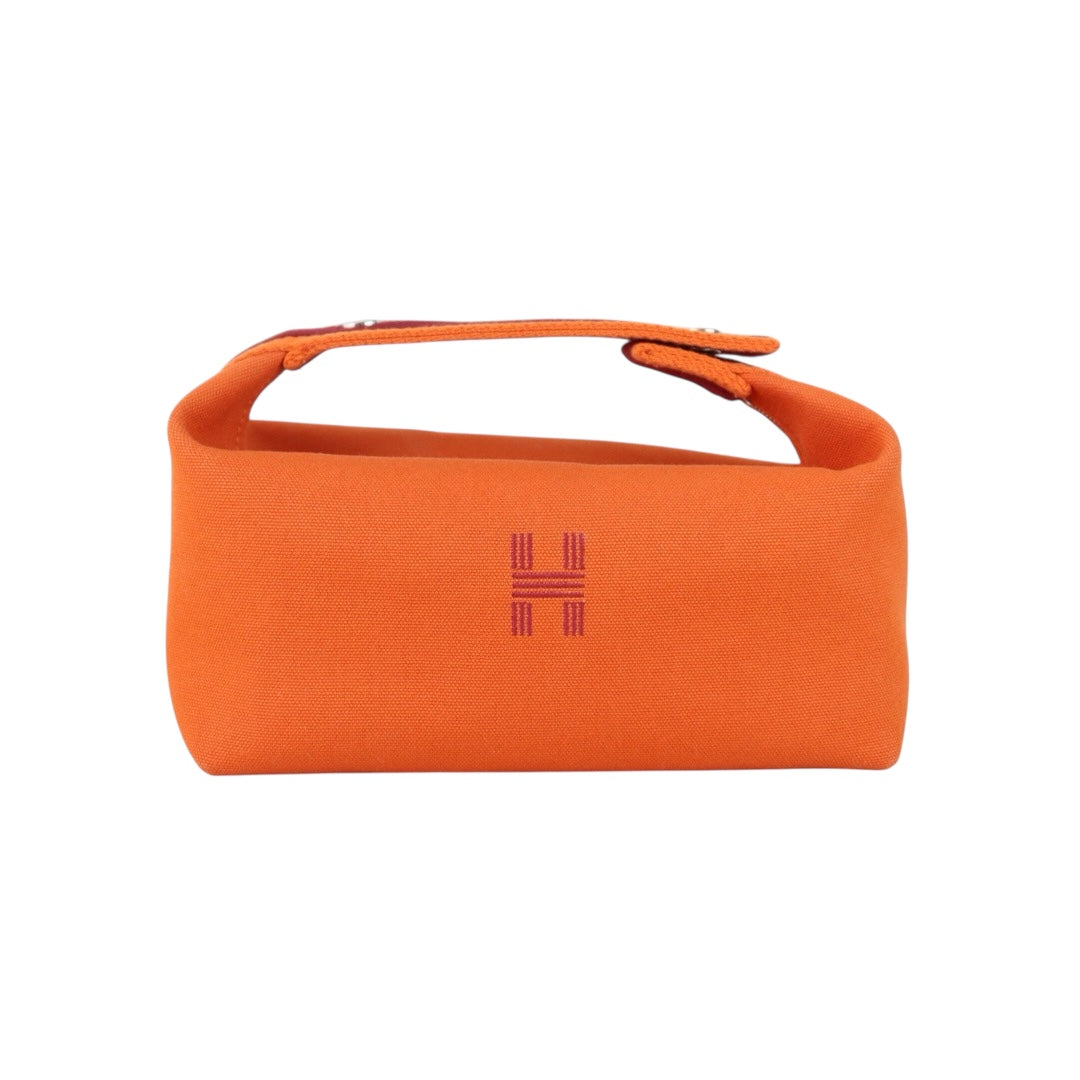 Very Good ( Rank A) ｜ HERMES Bride-A-Brac Canvas Orange Handbag ｜S25103004