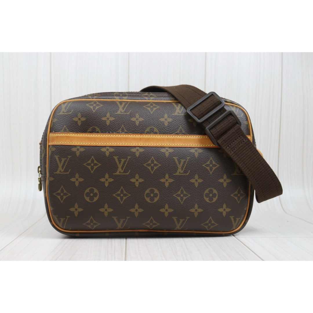 Include Entrupy Certificate of Authenticity｜Good ( Rank AB) ｜  Louis Vuitton Monogram Reporter PM Shoulder Bag｜26100601