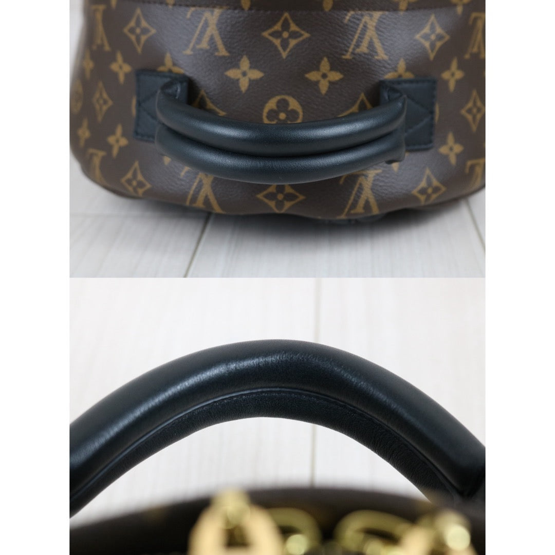 Include Entrupy Certificate of Authenticity｜Very Good ( Rank A) ｜  Louis Vuitton Monogram Palm Springs MM Backpack｜X26033104