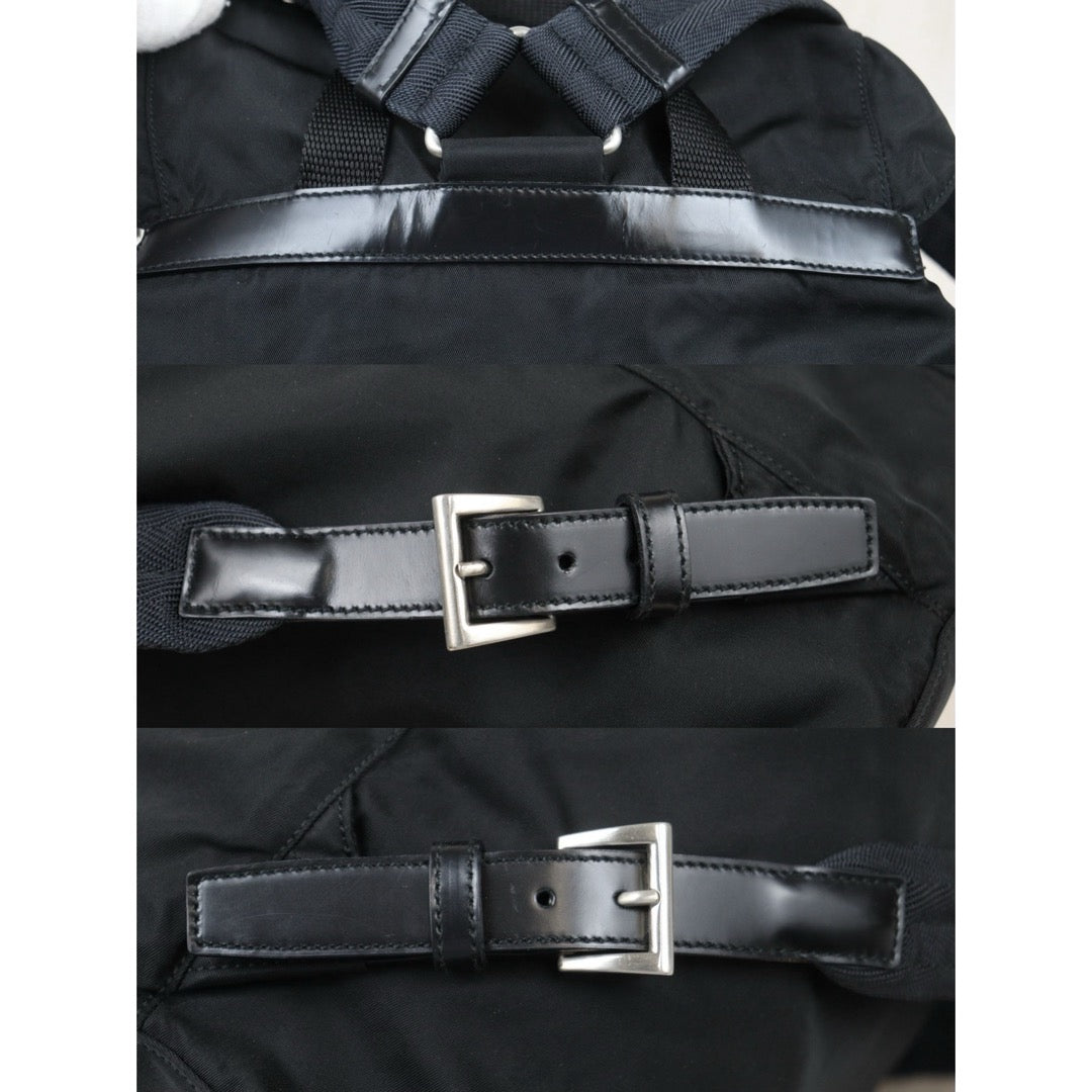 Good ( Rank AB)｜Prada Nylon Backpack Medium Black｜25062614