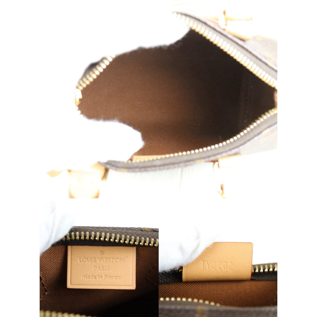 Good ( Rank AB)｜LV Monogram Nano Speedy Handbag Shoulder Bag Current Model｜S25110329