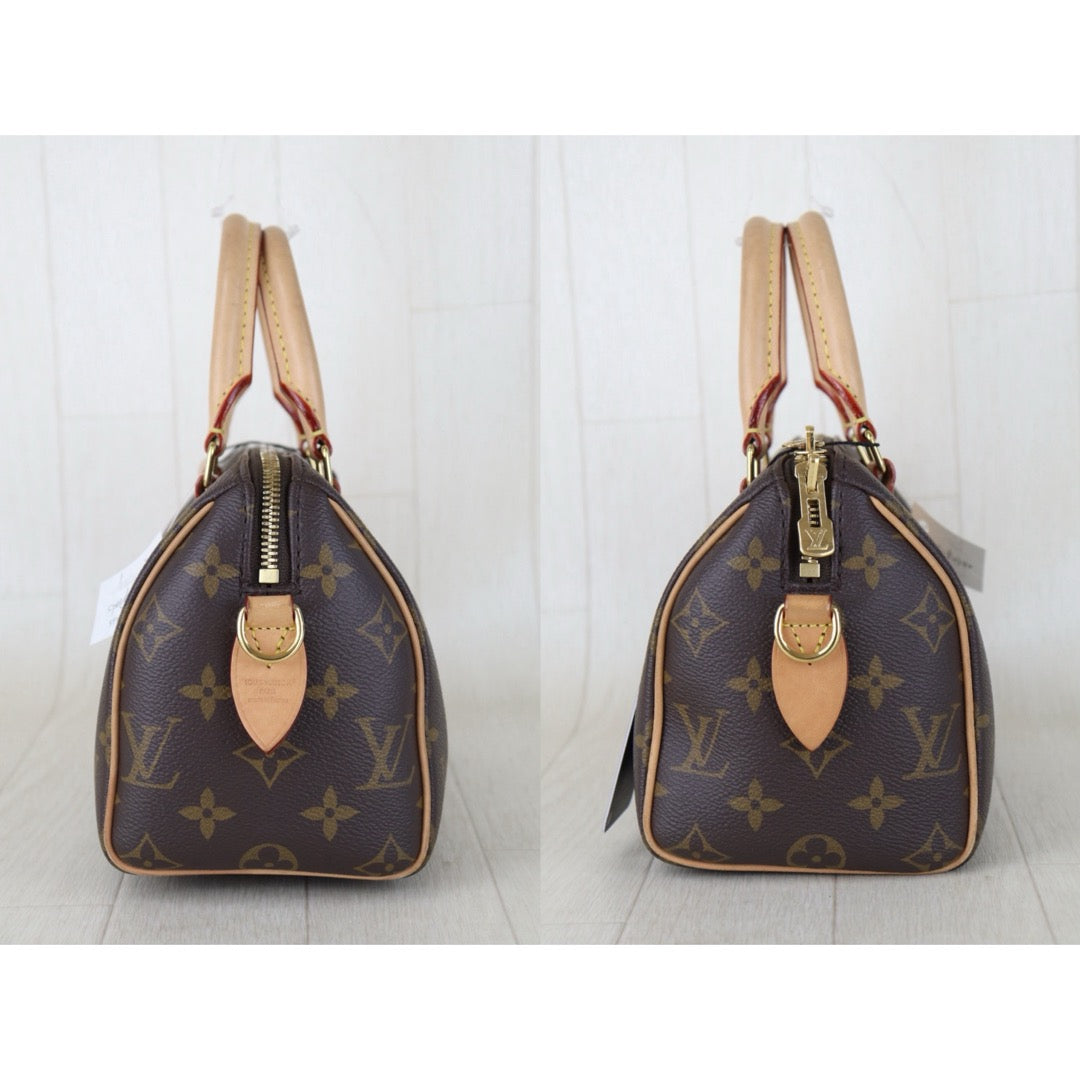 Include Entrupy Certificate of Authenticity｜Good ( Rank AB) ｜ Louis Vuitton Monogram Speedy20  Hand Bag With Shoulder Strap IC Chips Model｜S26090740