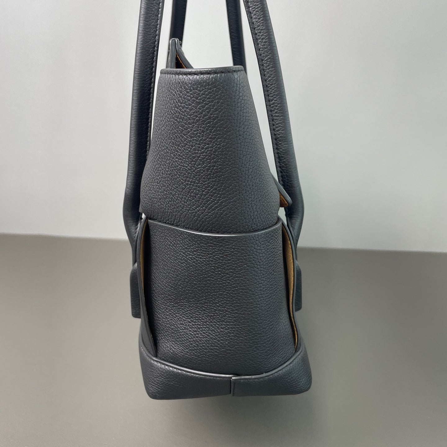 Bottega Veneta Calf Leather Arcoe  HandBag Black
