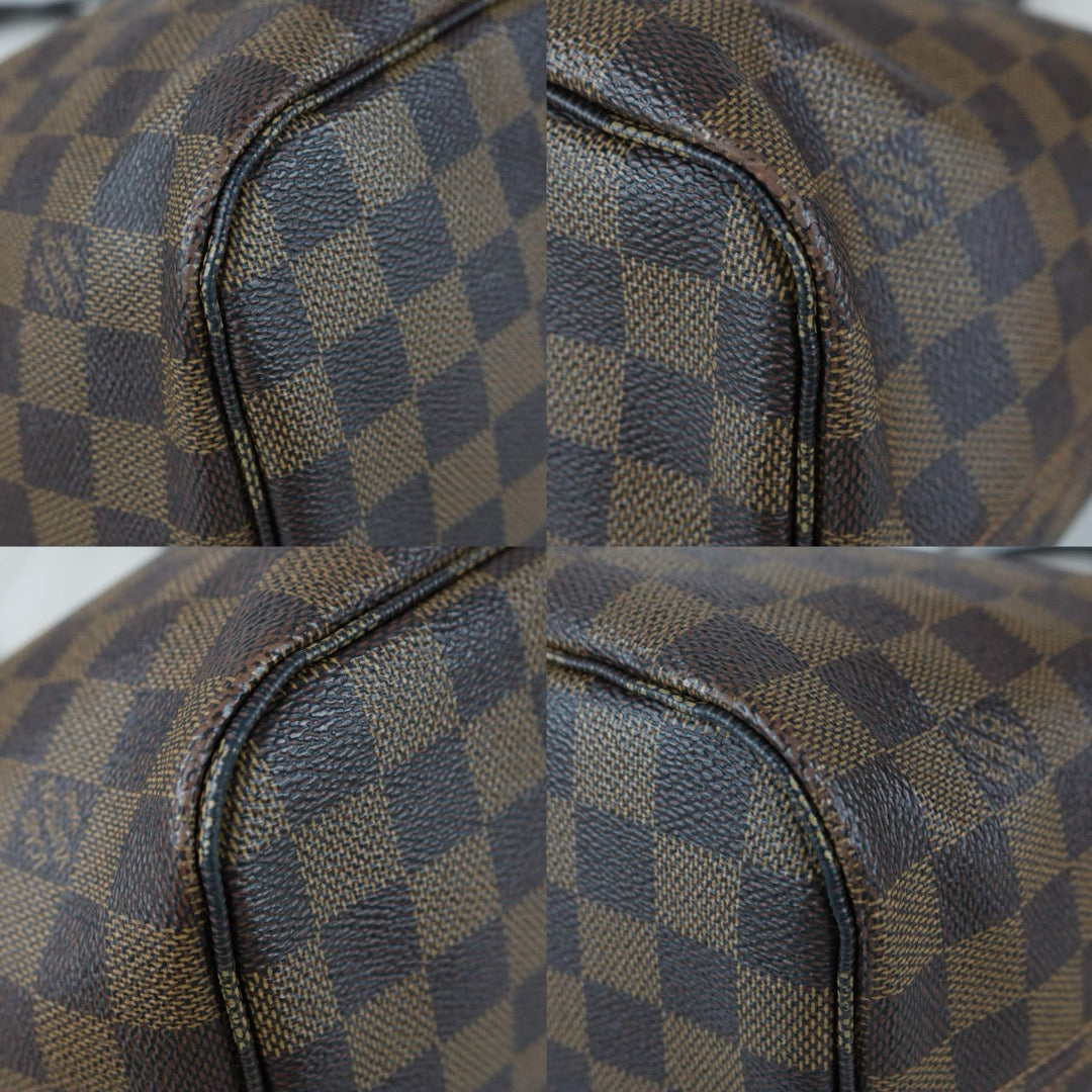 Include Entrupy Certificate of Authenticity｜Good ( Rank AB)｜Louis Vuitton Damier Neverfull MM With Pouch ｜S26052515