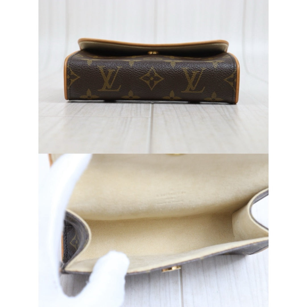 Include Entrupy Certificate of Authenticity｜Very Good ( Rank A)｜ Louis Vuitton Monogram Florentine Waist Bag ｜26051404