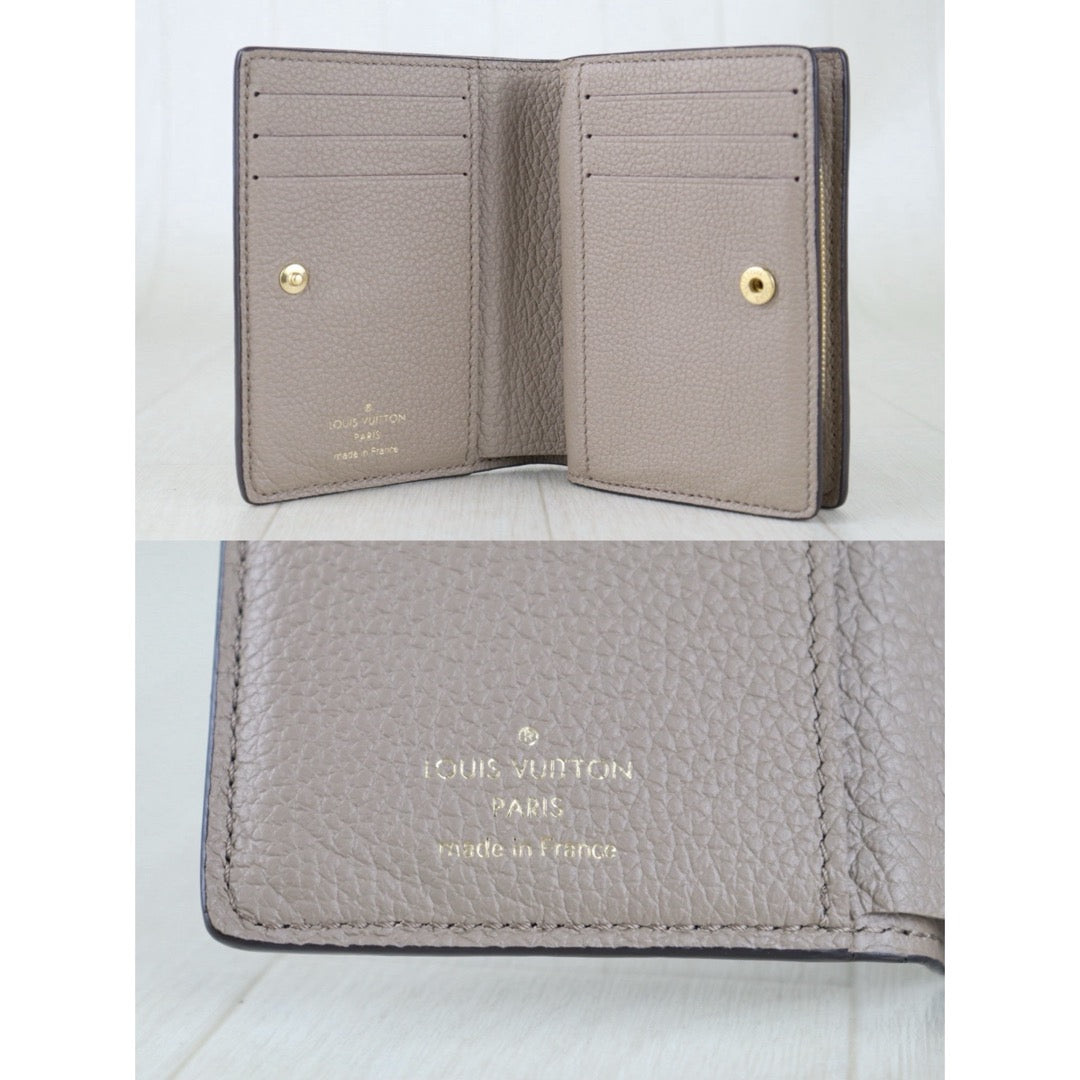 Include Entrupy Certificate of Authenticity｜Very Good ( Rank A)｜ Louis Vuitton Monogram Wallet Etoupe Gray IC Chips Model｜S26072522